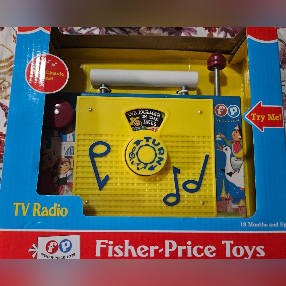 Fisher Price tv radio